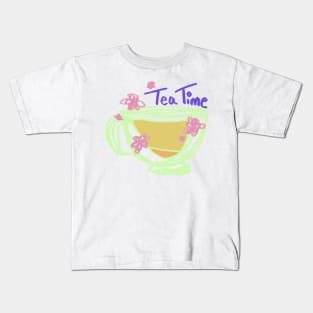 Tea Time Kids T-Shirt